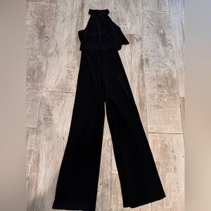 Black Halter Jumpsuit
